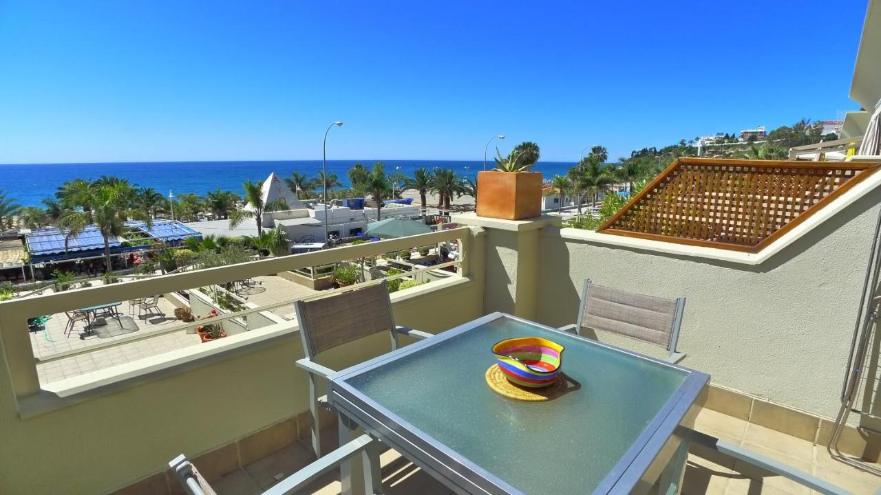 Appartamento Burriana Front Line Nerja Esterno foto